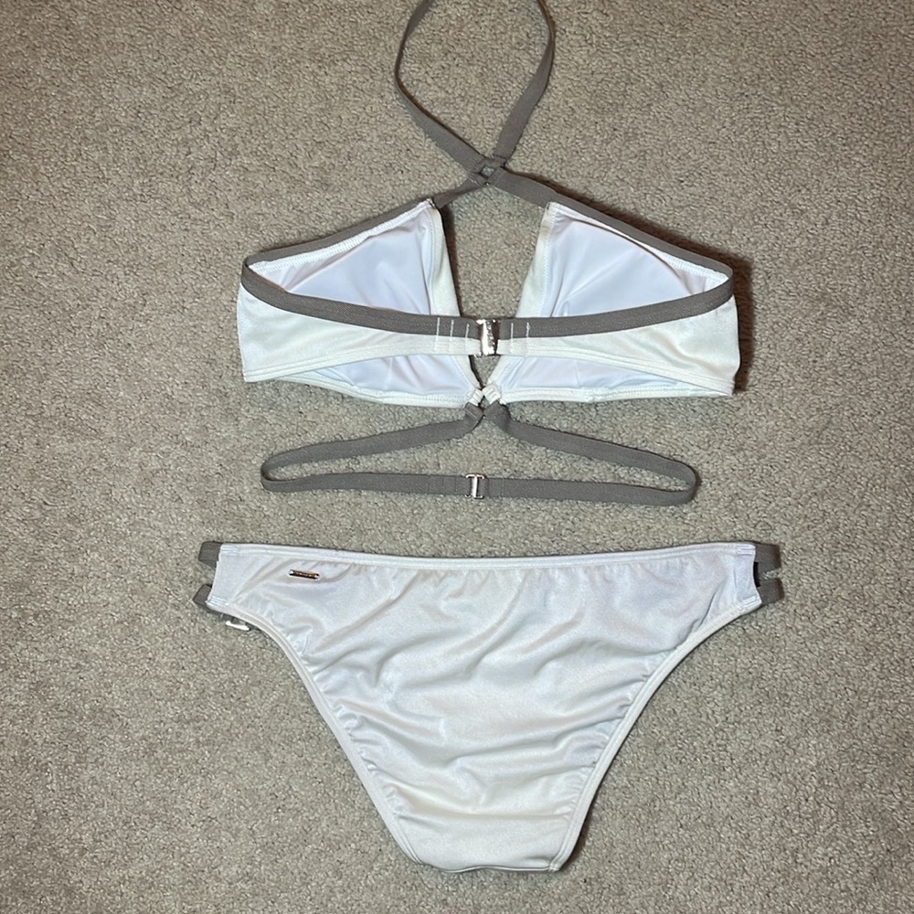 Victoria’s Secret Very Sexy “Love Bikini” Strappy top choker closure Rare - Picture 3 of 7